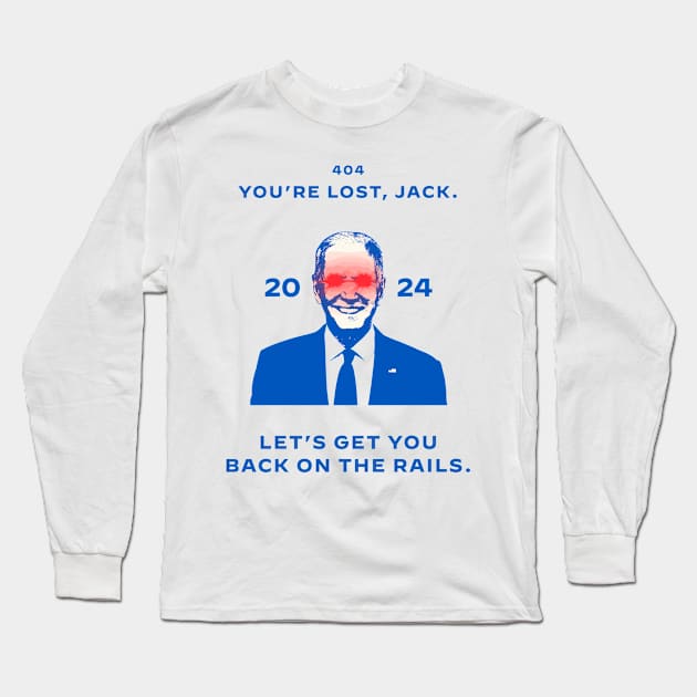 Dark Brandon 2024 Long Sleeve T-Shirt by darkmeme